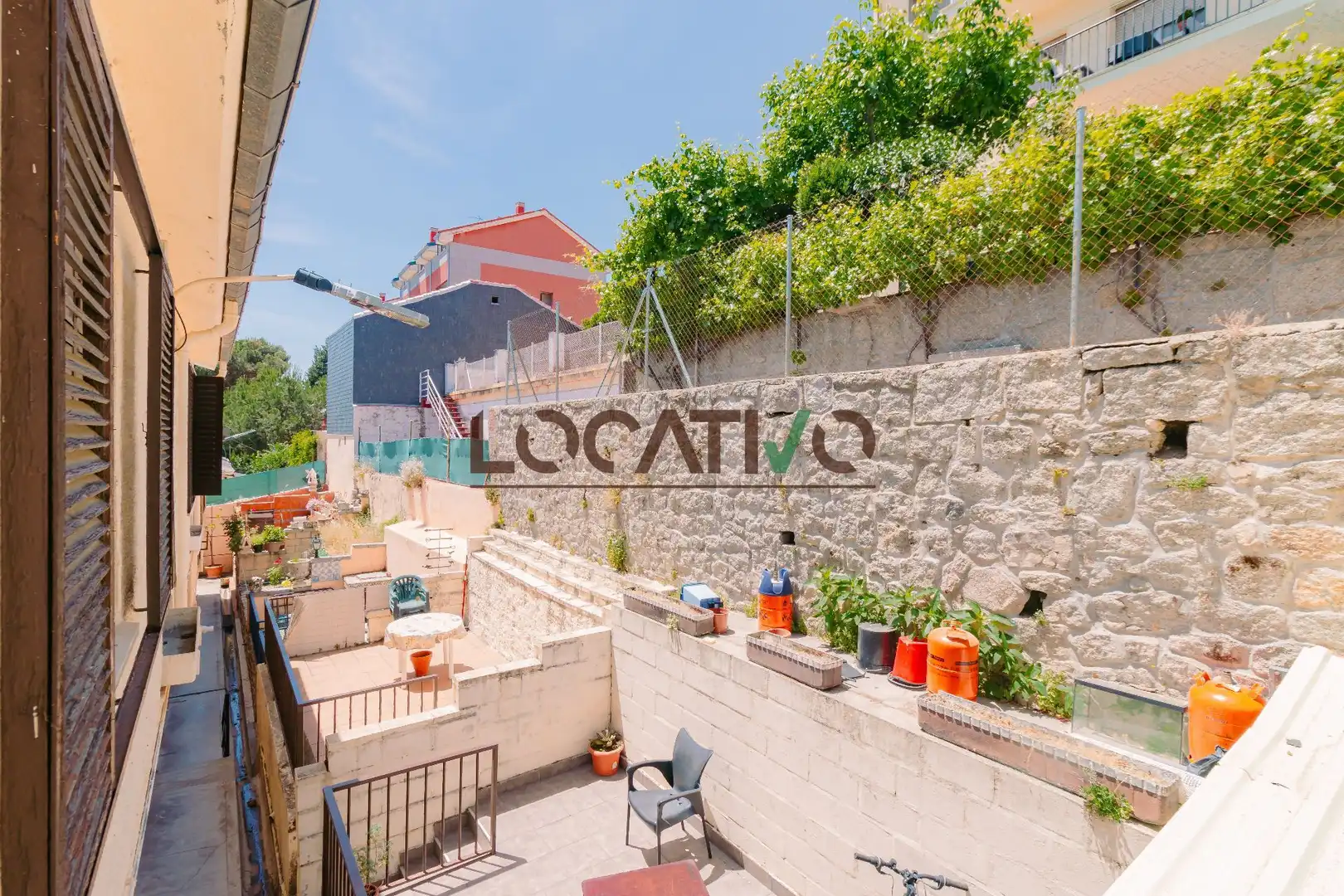 Exterior view of Detached homes for sale in San Lorenzo de El Escorial  with Air Conditioner, Heating and Private garden