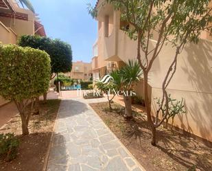 Exterior view of Apartment for sale in Roquetas de Mar  with Air Conditioner, Private garden and Terrace