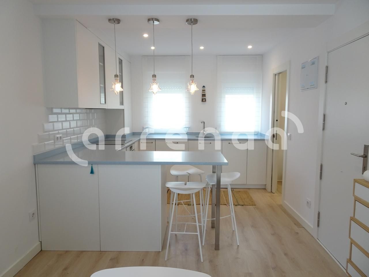 Kitchen of Apartment to rent in Santander  with Heating and Furnished