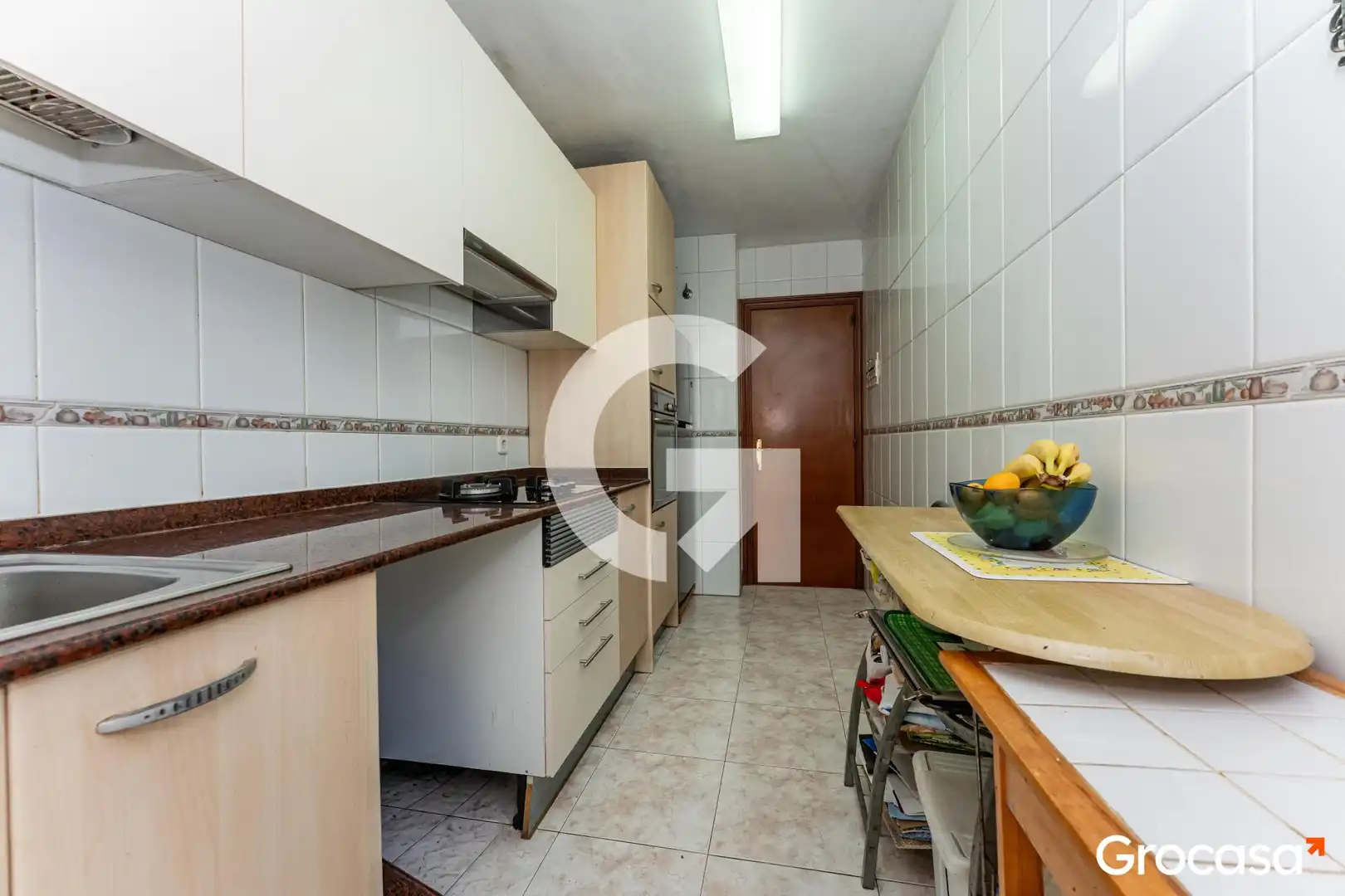 Kitchen of Flat for sale in Cornellà de Llobregat  with Heating and Balcony