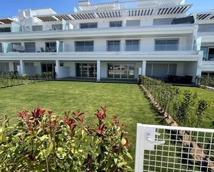 Exterior view of Planta baja to rent in Estepona  with Air Conditioner, Private garden and Terrace