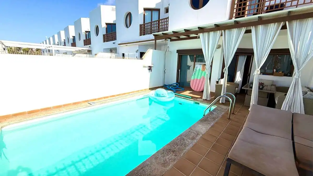 Swimming pool of Detached homes for sale in Teguise  with Terrace, Storage room and Swimming Pool