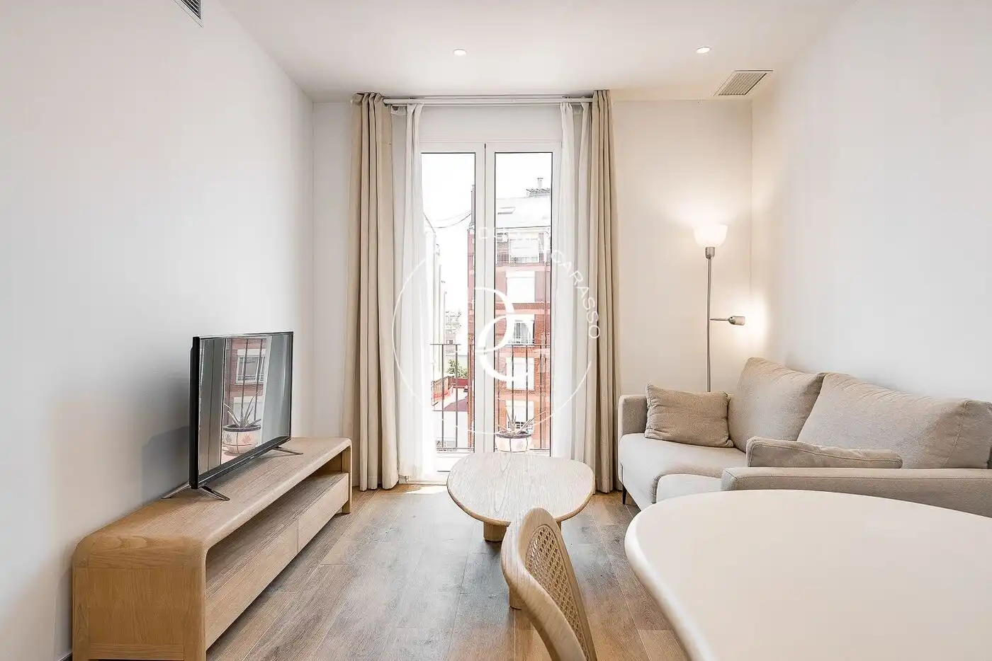 Living room of Flat for sale in Barcelona  with Air Conditioner, Heating and Terrace
