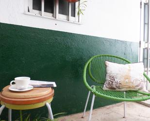 Balcony of Flat for sale in  Madrid Capital  with Private garden, Terrace and Furnished