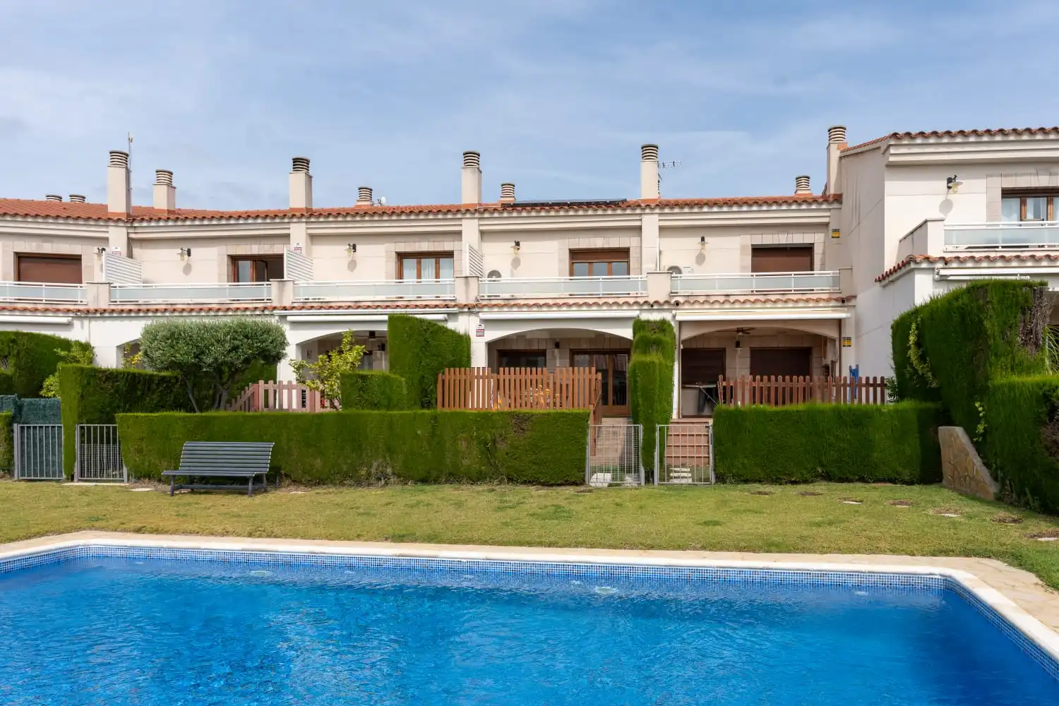 Jardín de Casa adosada en venta en Mont-roig del Camp con Aire acondicionado, Jardín privado y Terraza