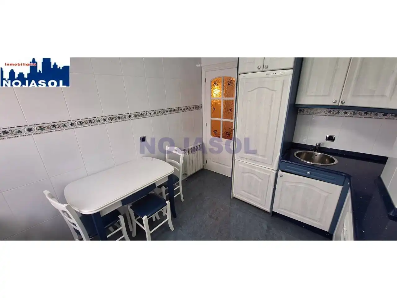 Cocina de Piso de alquiler en Noja con Terraza y Amueblado