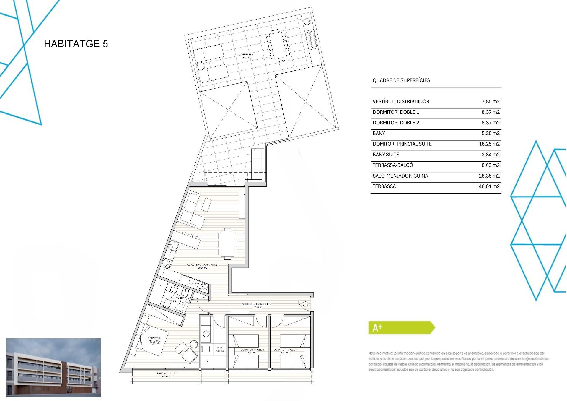 Piso en venta en Sabadell con Aire acondicionado, Calefacción y Terraza