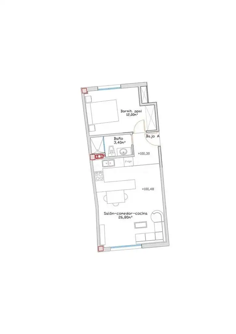 Apartament amb ascensor en venda a Centro, imagen 6