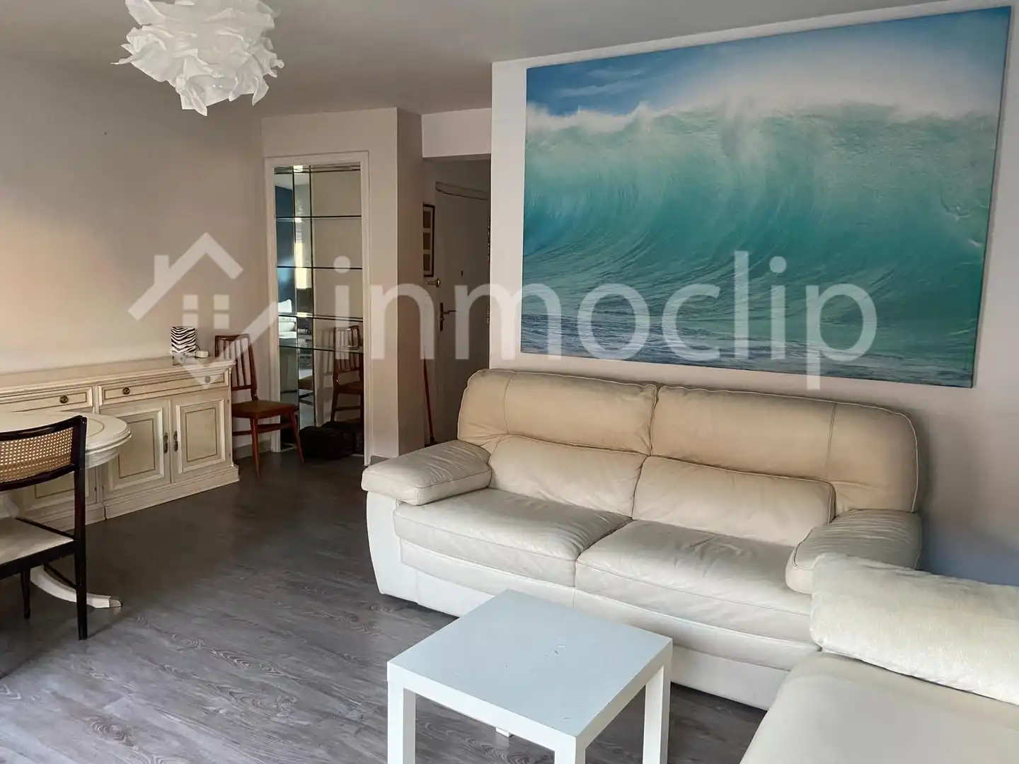 Living room of Flat for rent in Salamanca  with Heating, Terrace and Furnished