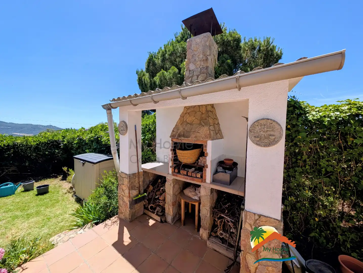 Garten von Haus oder Chalet zum Verkauf in Lloret de Mar mit Heizung, Privatgarten und Terrasse
