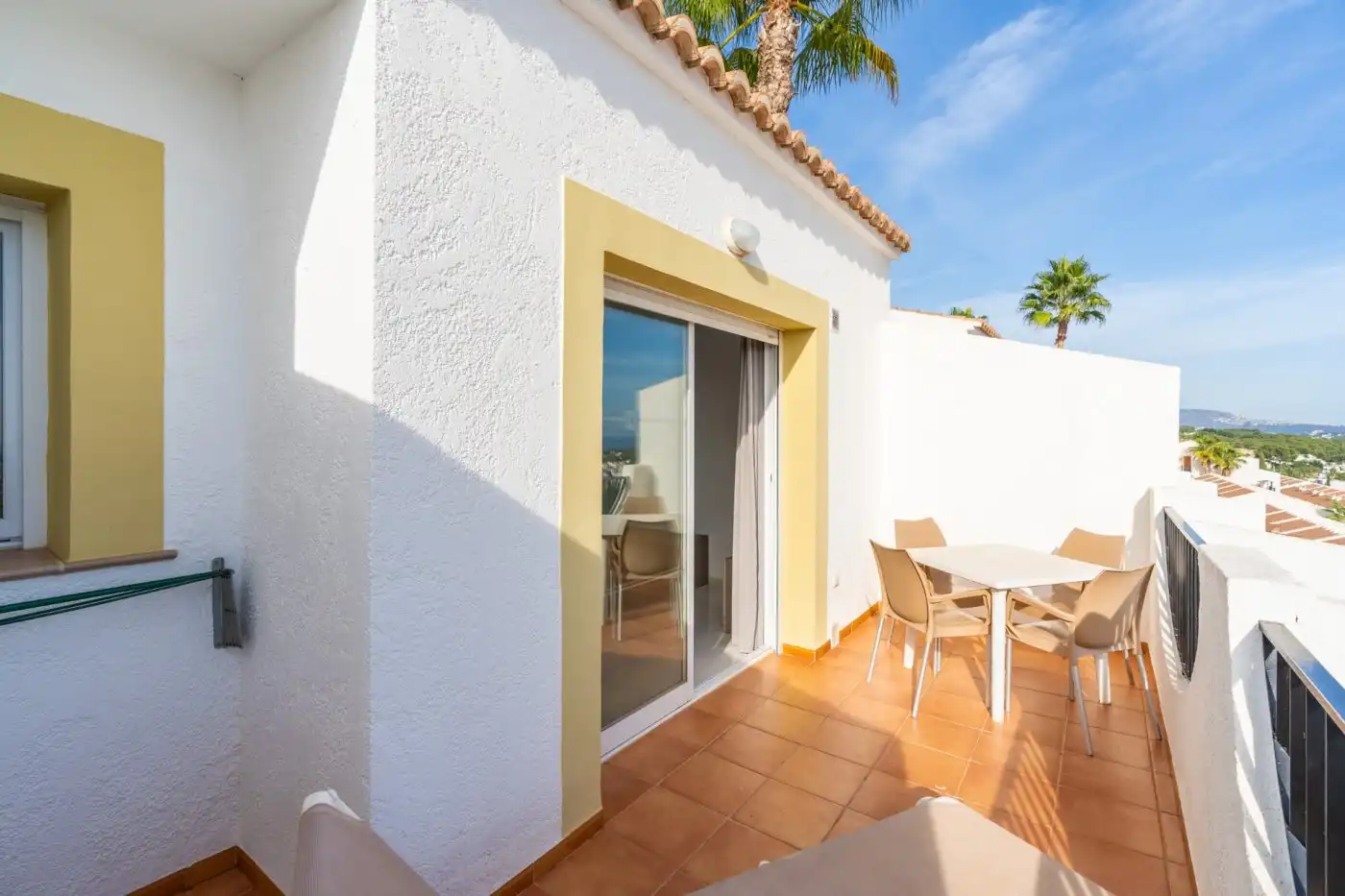 Terrace of Flat for sale in Calpe / Calp  with Swimming Pool