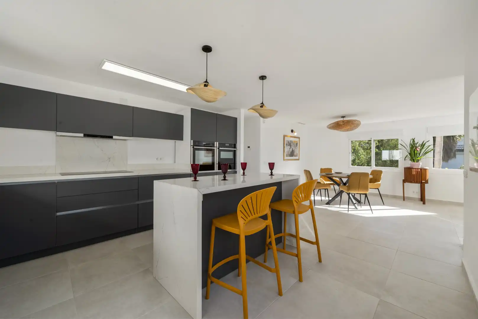 Kitchen of Houses for sale in Mijas  with Air Conditioner, Private garden and Terrace