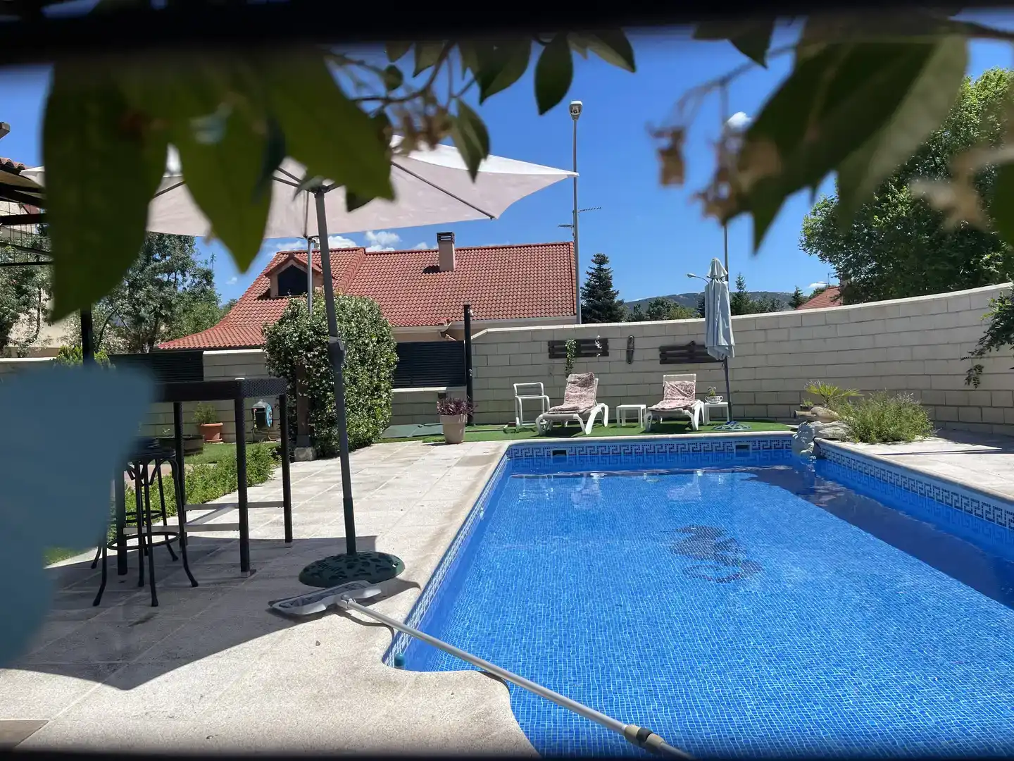 Piscina de Casa adosada en venda en Guadarrama amb Piscina