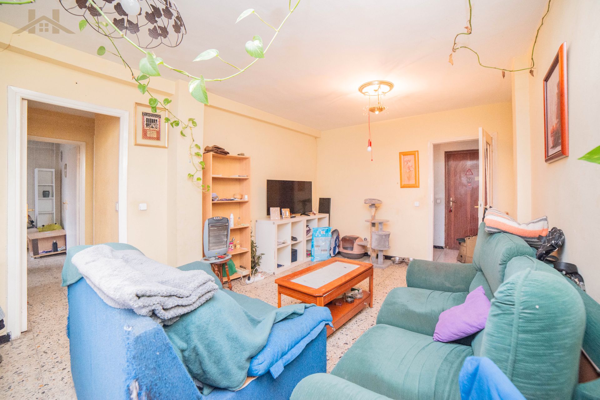 Living room of Flat for sale in Móstoles  with Heating, Terrace and Balcony