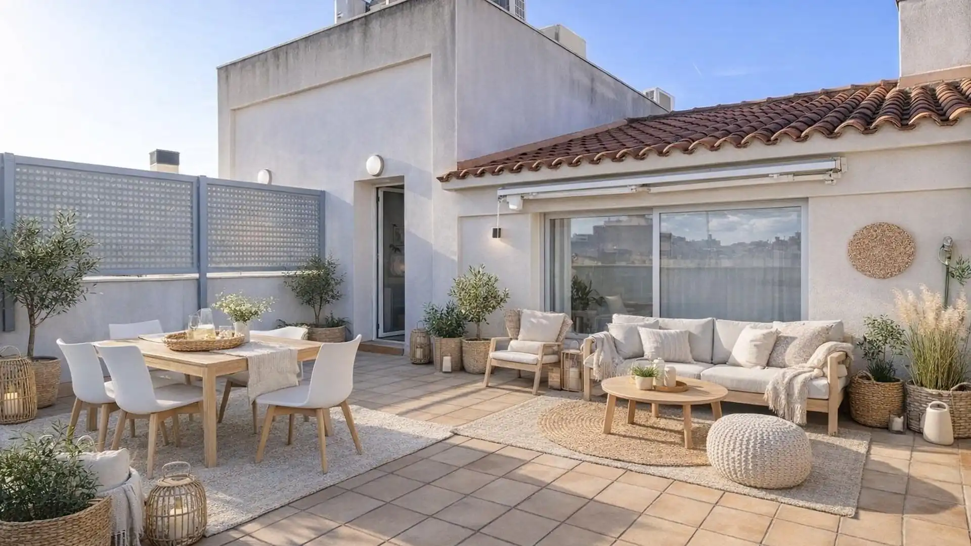 Terraza de Ático en venta en Mataró con Aire acondicionado, Parquet y Terraza