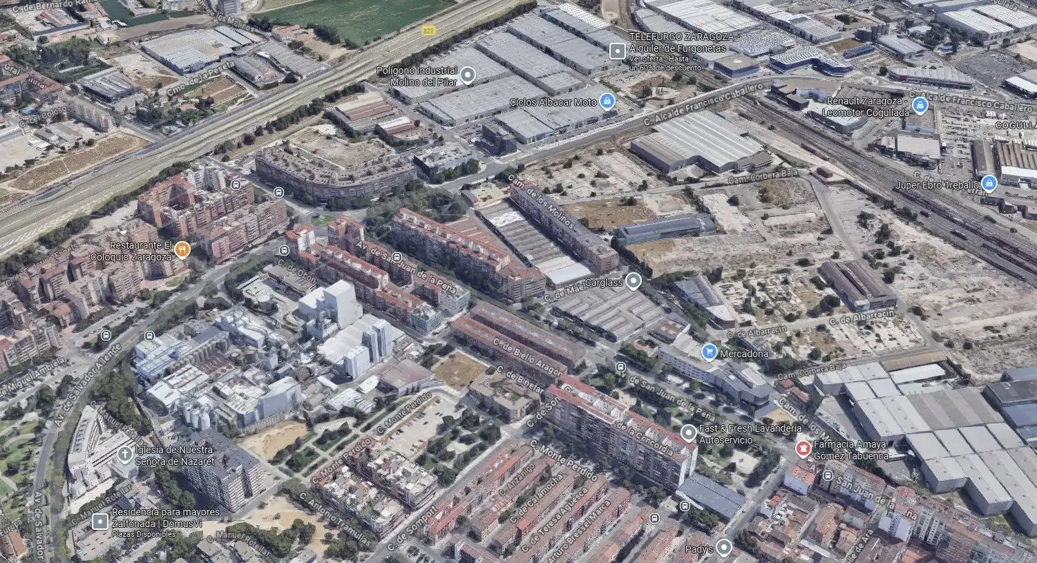 Vista exterior de Pis en venda en Zaragoza amb Balcó