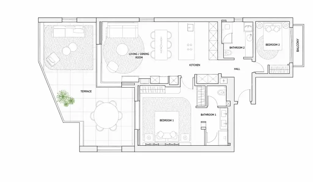 Apartment mit Pool zum Verkauf in Selwo, imagen 2