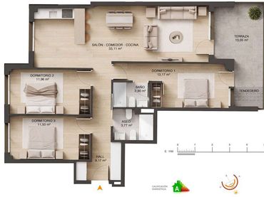 Appartamento con ascensore in vendita a Balmaseda