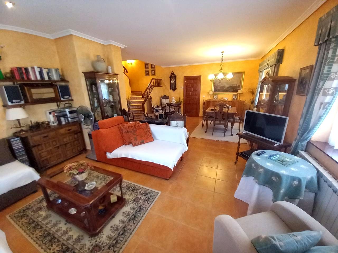 Sala d'estar de Casa o xalet en venda en Belchite amb Aire condicionat, Calefacció i Terrassa