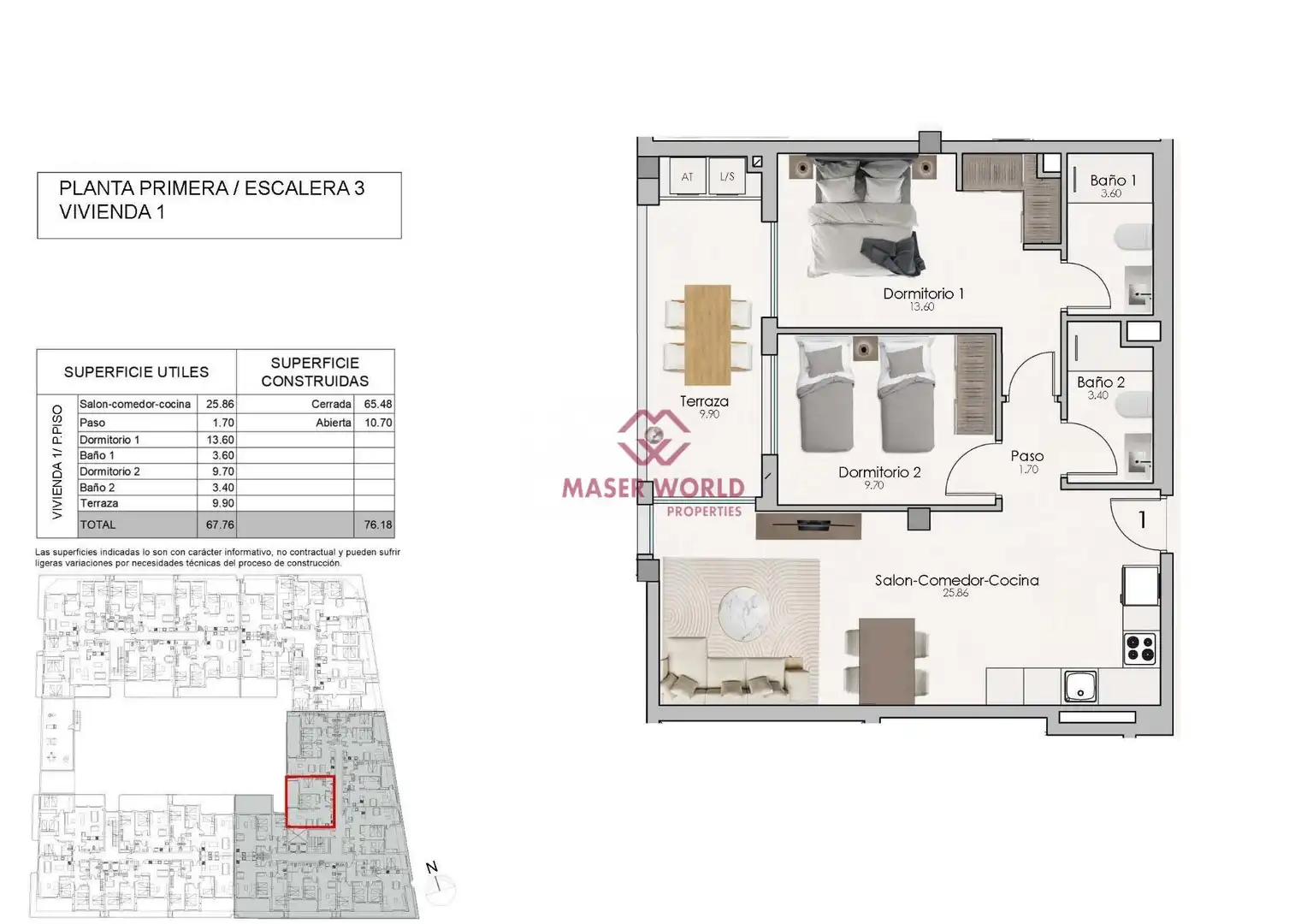 Apartament amb piscina en venda a Santa Pola ciudad, imagen 4