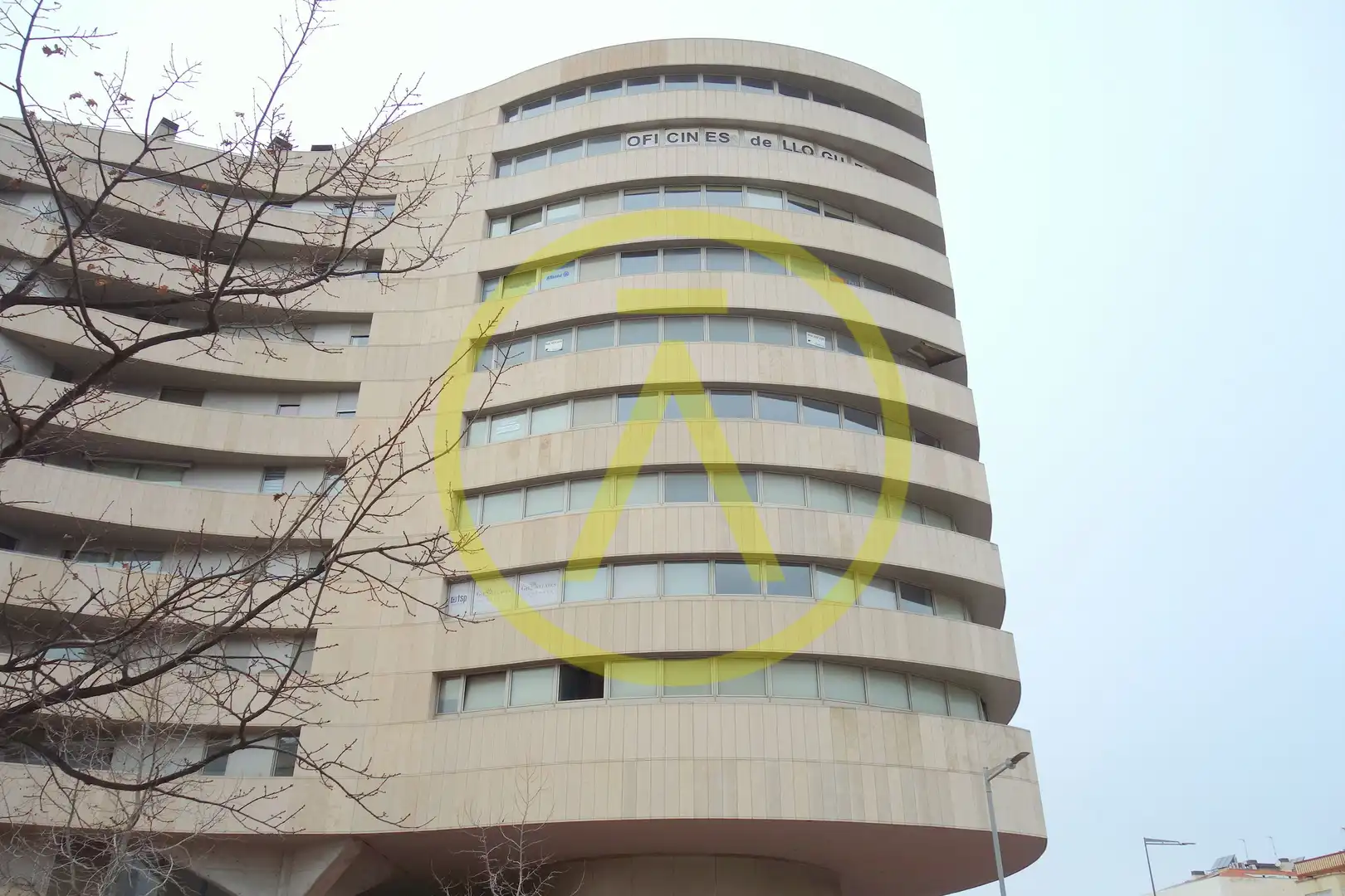 Vista exterior de Oficina en venda en Terrassa