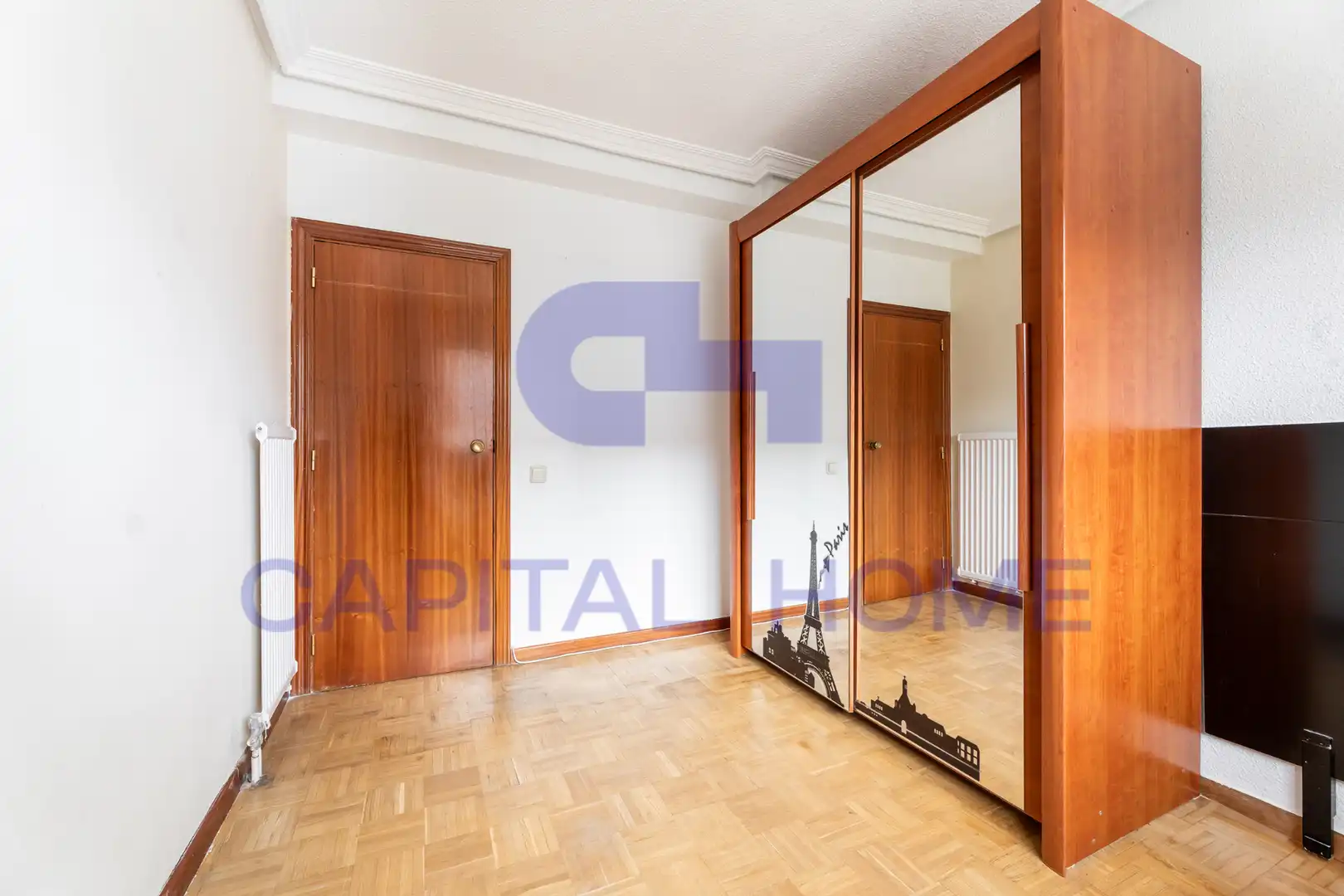 Bedroom of Flat for sale in Móstoles  with Heating, Terrace and Furnished