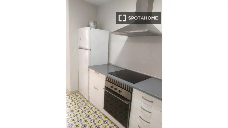 Küche von Wohnung zur untervermieten in Cádiz mit Klimaanlage, Heizung und Terrasse