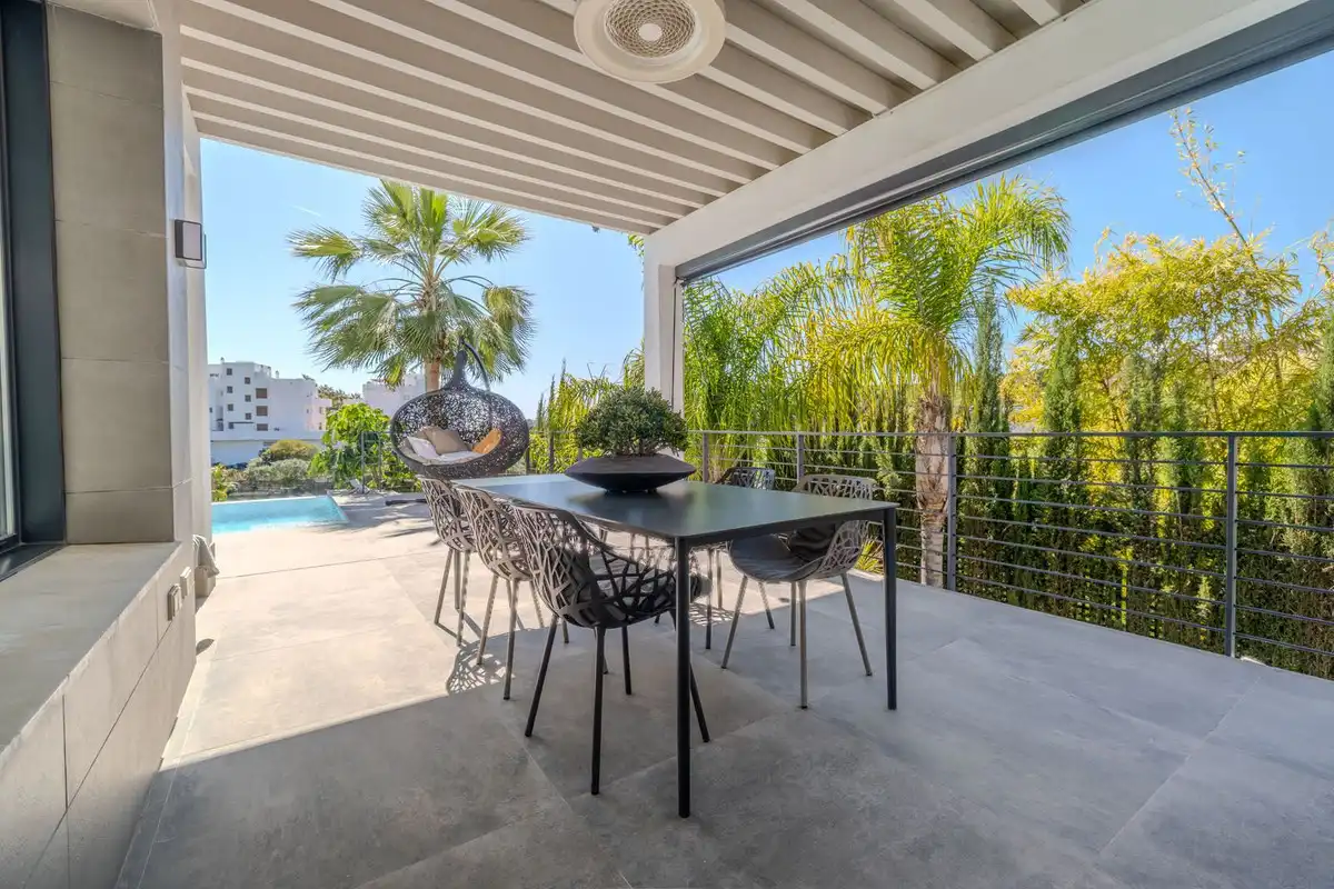 Terrace of Houses for sale in Mijas  with Air Conditioner, Private garden and Terrace