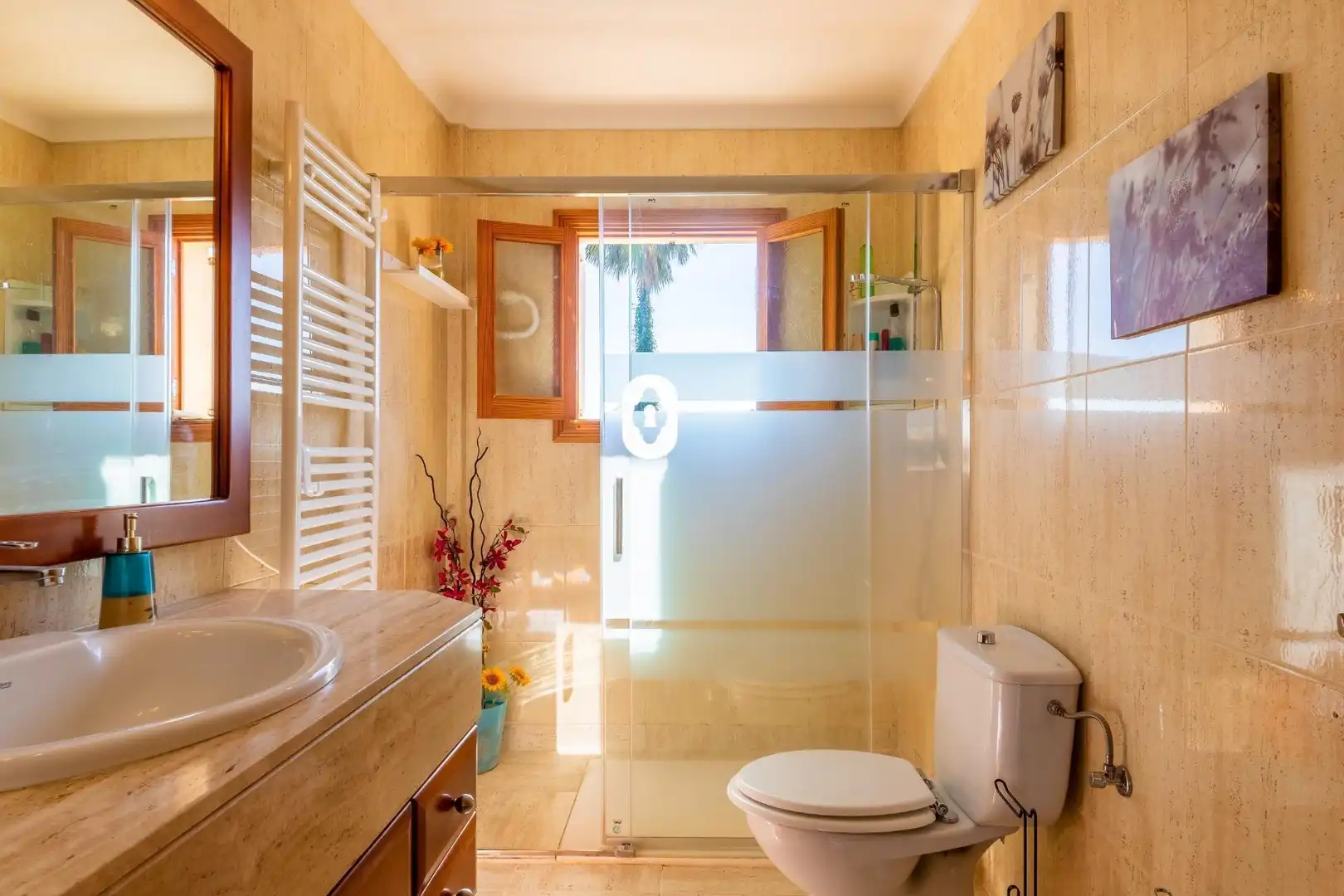 Bany de Casa o xalet en venda en Alcúdia amb Aire condicionat, Jardí privat i Terrassa