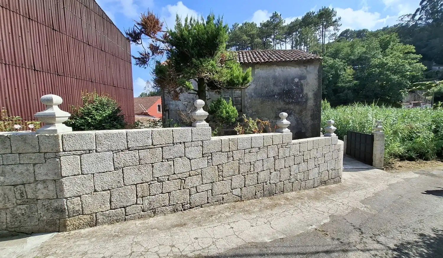 Vista exterior de Casa o xalet en venda en Boiro