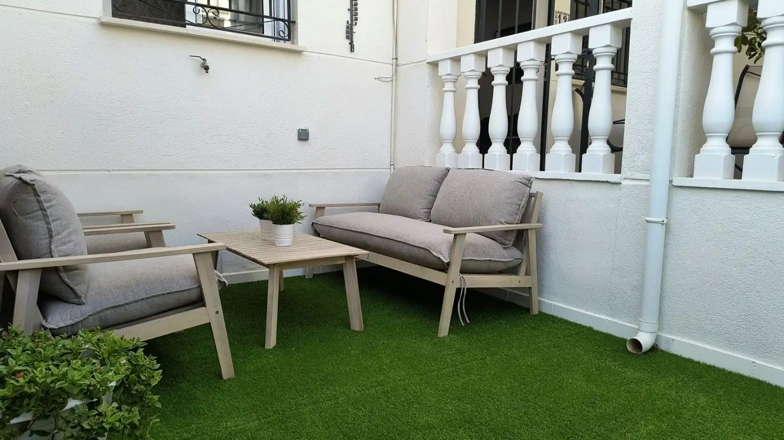 Terrassa de Casa adosada en venda en Orihuela amb Aire condicionat, Calefacció i Jardí privat