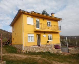 Exterior view of House or chalet for sale in San Martín del Pimpollar  with Heating, Private garden and Furnished