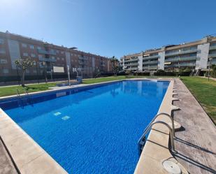 Swimming pool of Planta baja for sale in Cubelles  with Heating, Private garden and Terrace