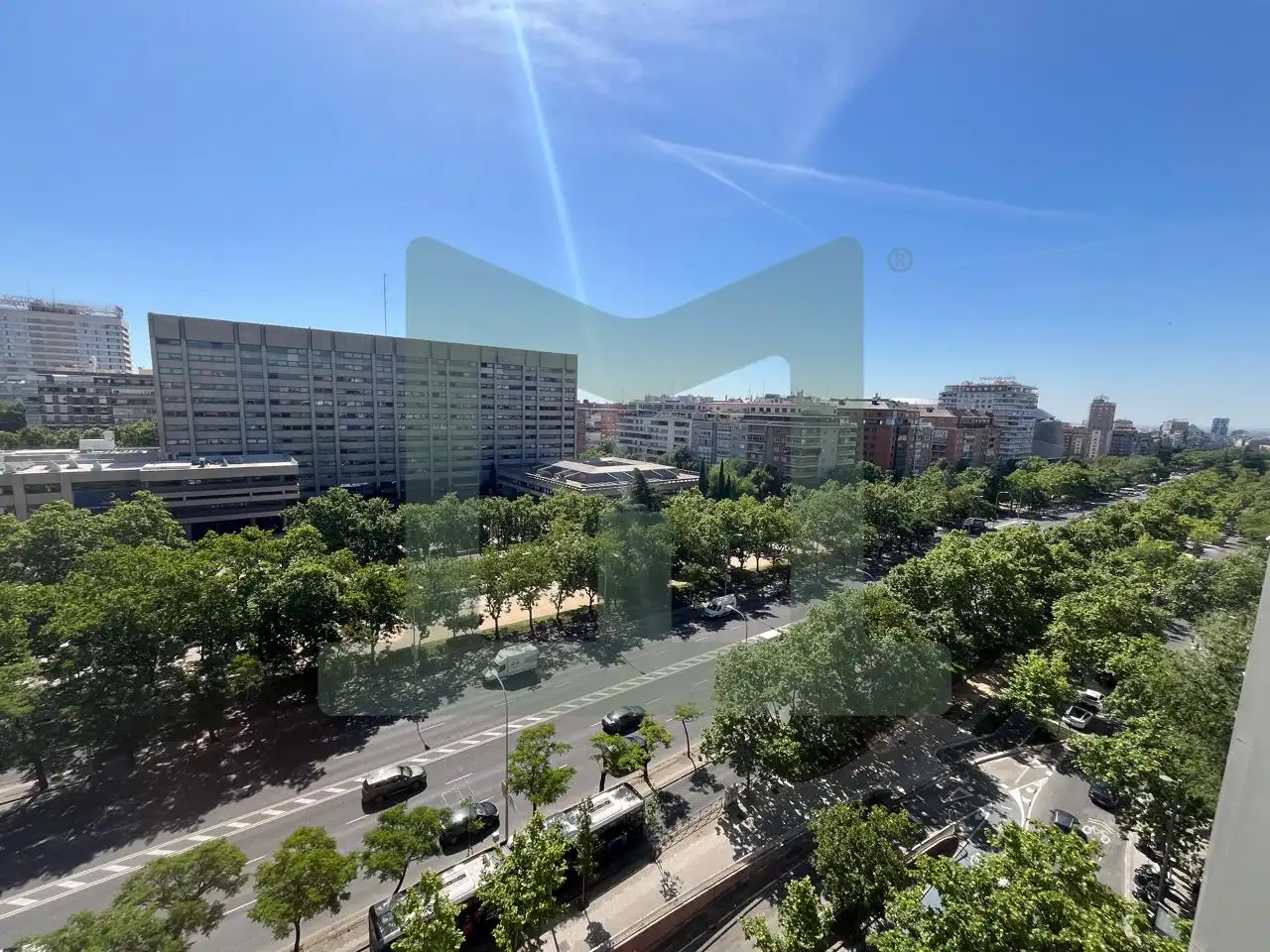 Exterior view of Office for rent in Madrid  with Furnished