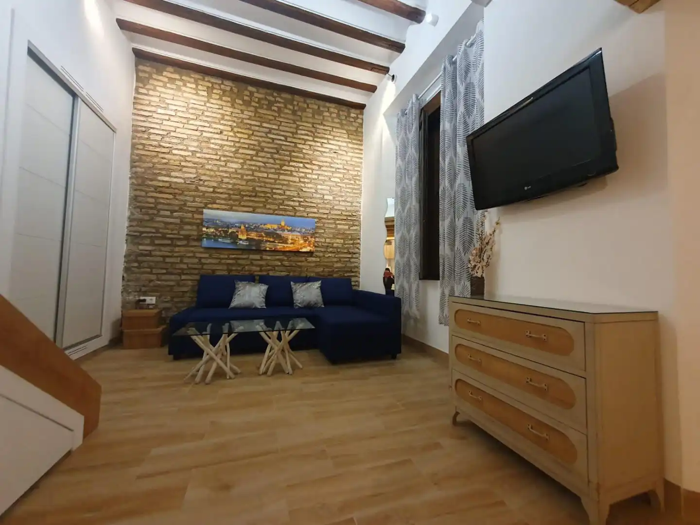 Sala de estar de Apartamento de alquiler en Sevilla