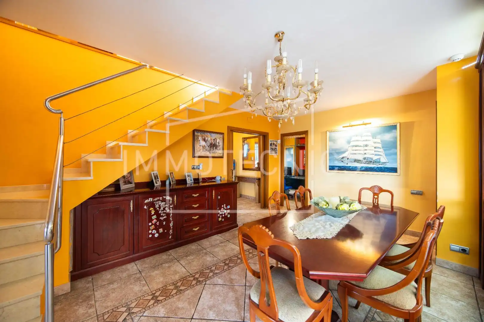 Comedor de Casa o chalet en venta en Lliçà de Vall con Aire acondicionado, Jardín privado y Terraza
