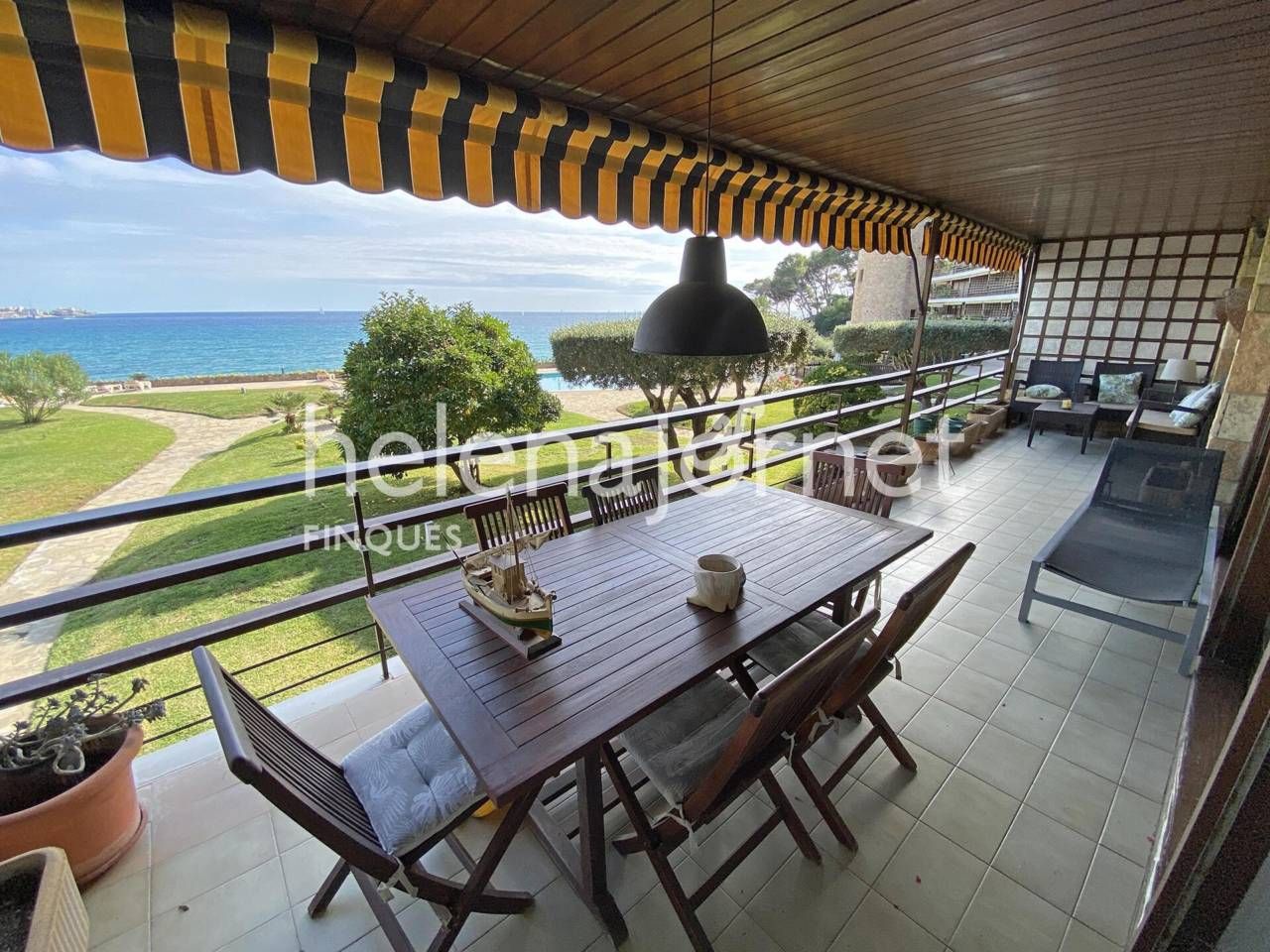 Garden of Flat for sale in Calonge i Sant Antoni  with Heating, Terrace and Alarm