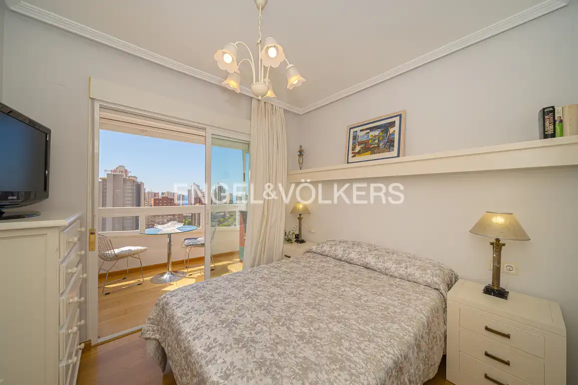 Terraza de Apartamento en venta en Benidorm con Aire acondicionado, Trastero y Amueblado