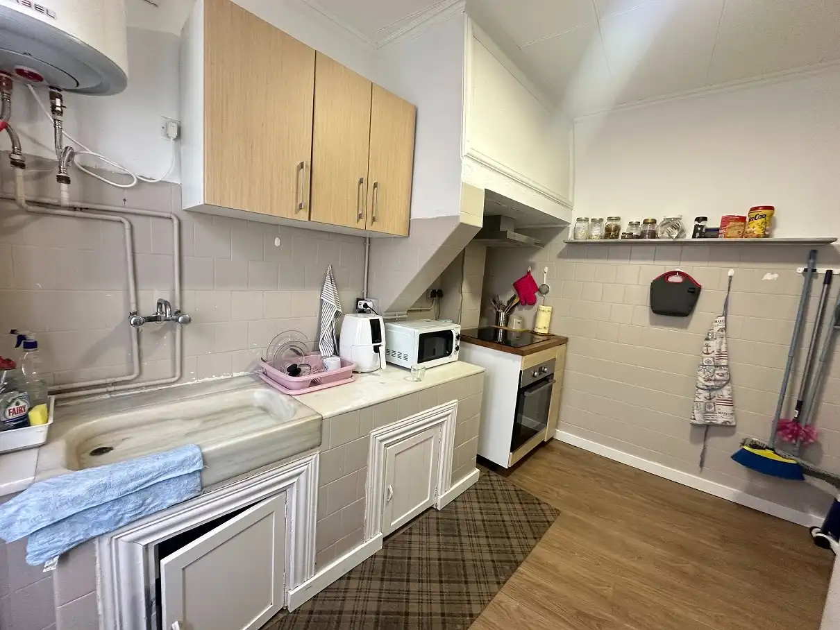 Cocina de Casa o chalet en venta en Santiago de Compostela  con Calefacción, Terraza y Amueblado