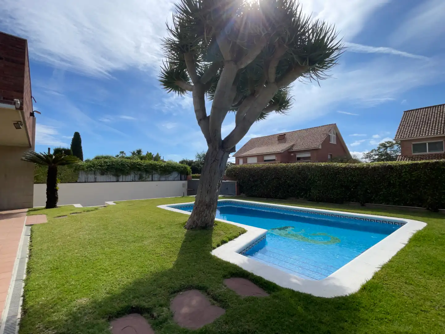 Piscina de Casa o xalet en venda en Sant Vicenç de Montalt amb Aire condicionat, Calefacció i Jardí privat
