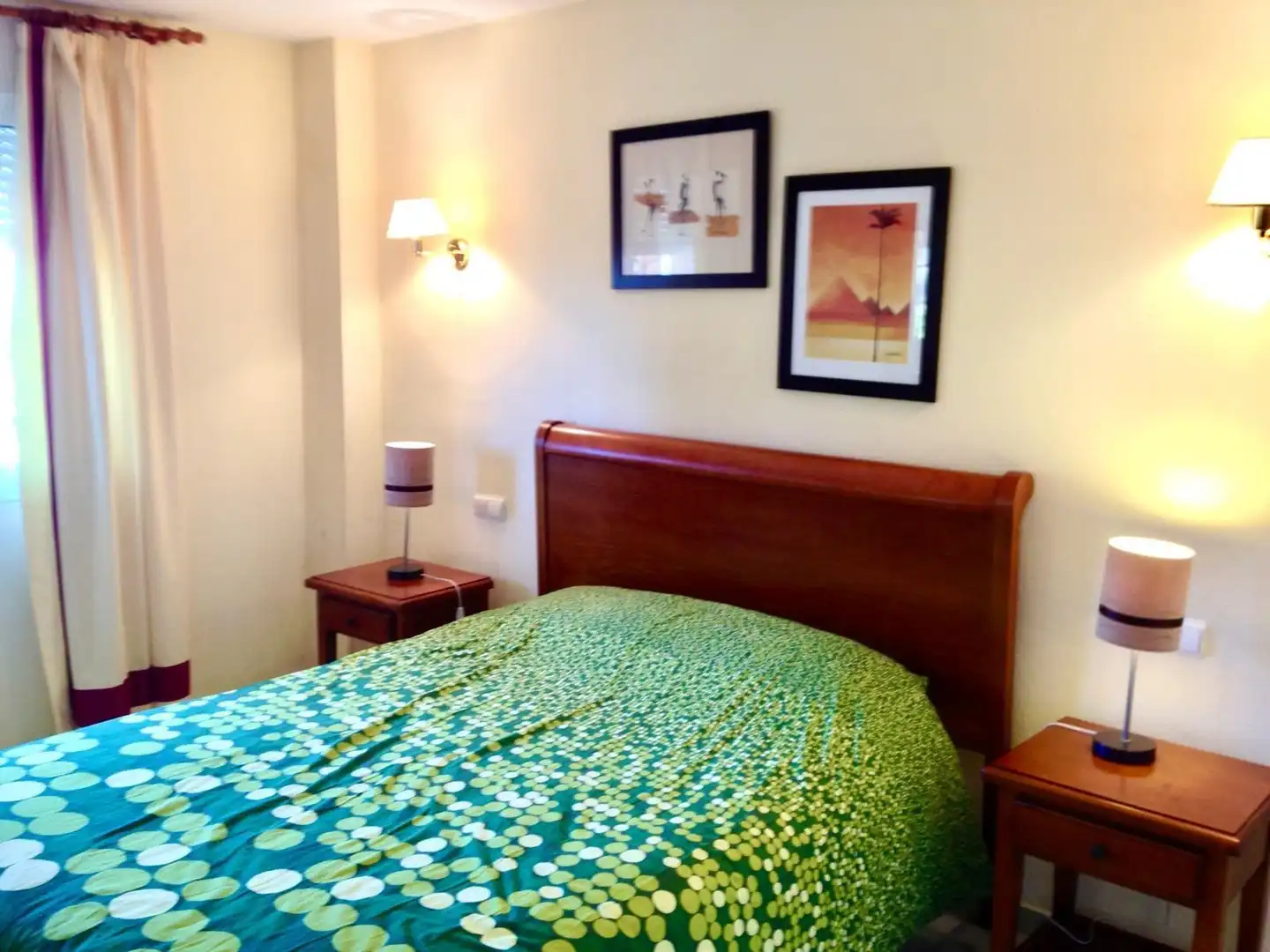 Bedroom of Flat for sale in Marbella  with Air Conditioner, Heating and Private garden