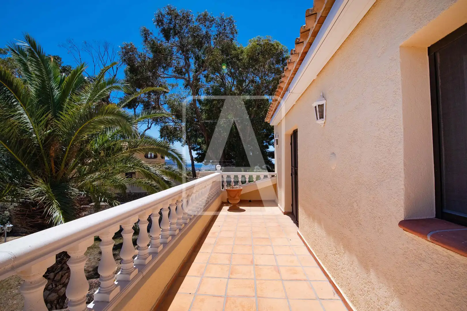 Terraza de Finca rústica en venta en Benissa con Aire acondicionado, Calefacción y Jardín privado