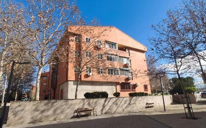 Exterior view of Flat for sale in  Madrid Capital  with Air Conditioner, Heating and Parquet flooring