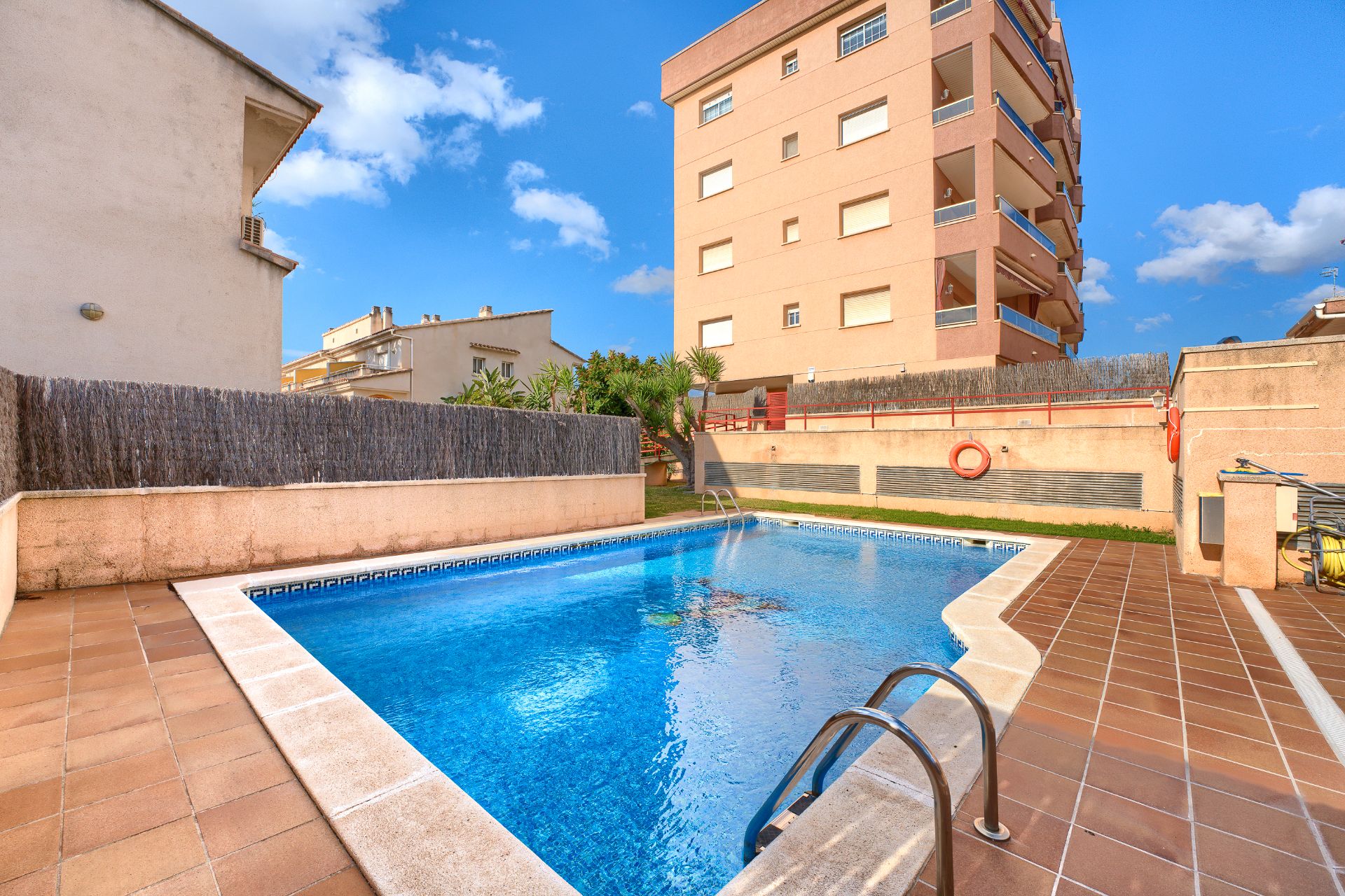 Swimming pool of Flat for sale in Calafell  with Air Conditioner, Private garden and Terrace