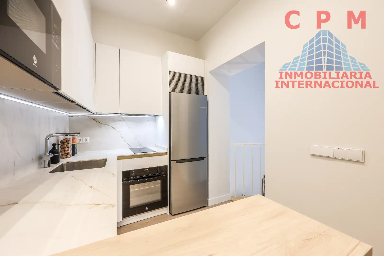 Küche von Maisonette zur Miete in Madrid mit Klimaanlage, Heizung und Parkett