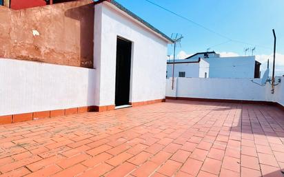 Terrace of Single-family semi-detached for sale in Algeciras