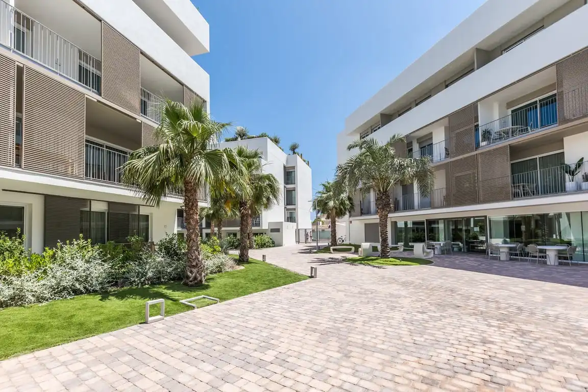 Exterior view of Apartments for rent in Jávea / Xàbia  with Air Conditioner, Storage room and Sauna