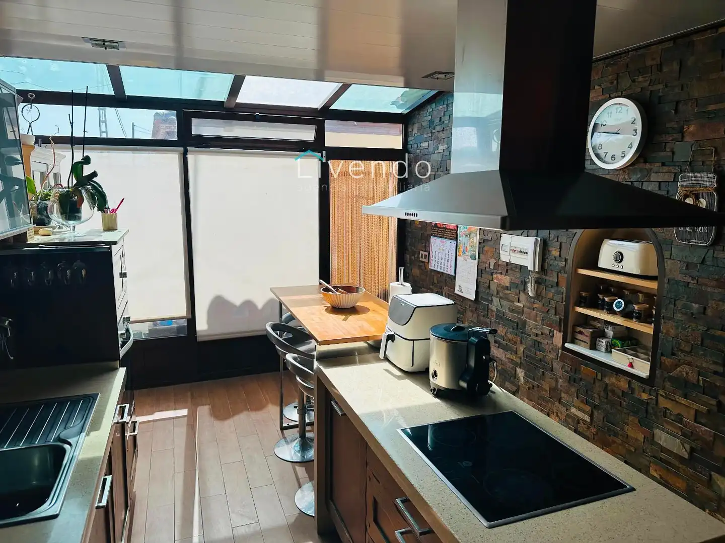 Kitchen of Houses for sale in Chiclana de la Frontera  with Air Conditioner and Swimming Pool