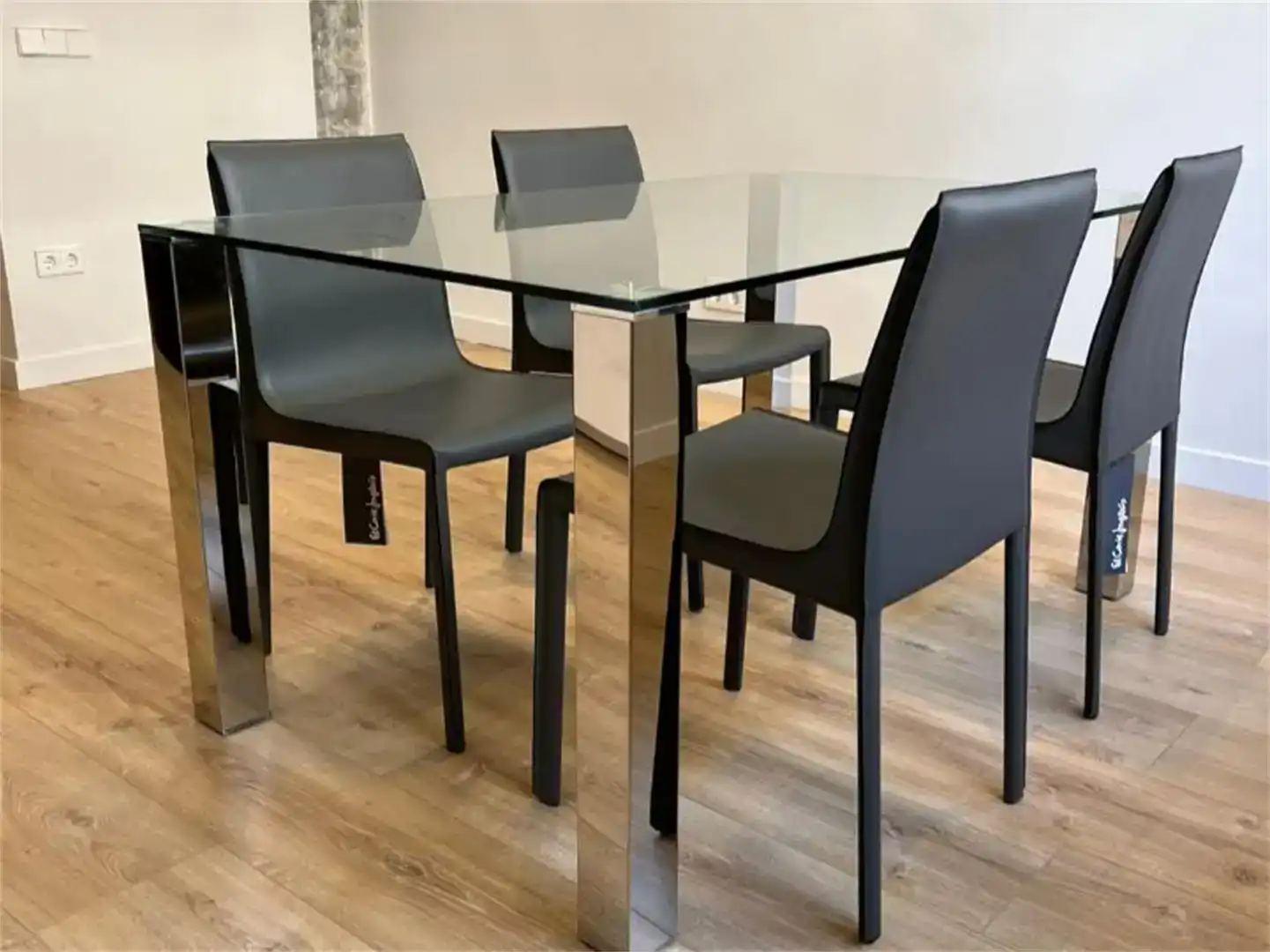 Dining room of Flat for sale in  Madrid Capital  with Air Conditioner