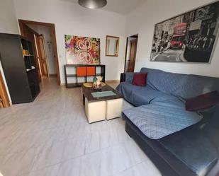 Living room of Flat for sale in Marbella  with Air Conditioner, Furnished and Balcony